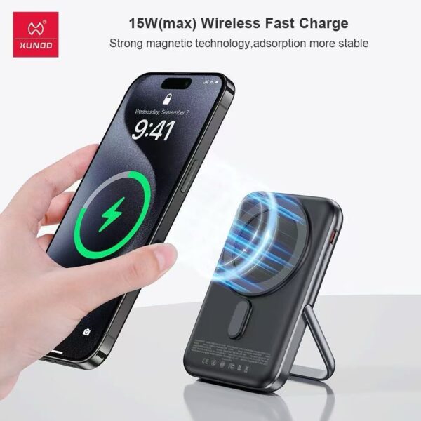 Xundd -084 Wireless 10000mah Power Bank With Stand