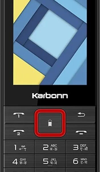 KARBONN KX26 (BLACK & RED) KEYPAD MOBILE