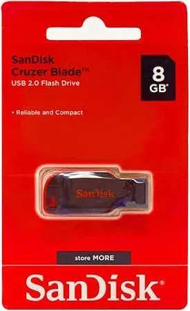 SANDISK CRUZER BLADE 8GB PENDRIVE 2.0